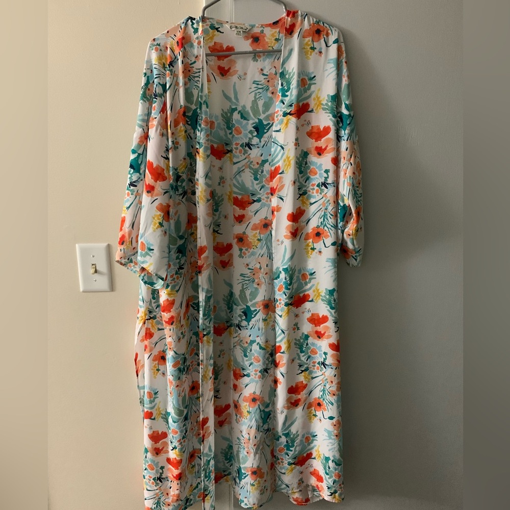 Pioneer woman floral cardigan